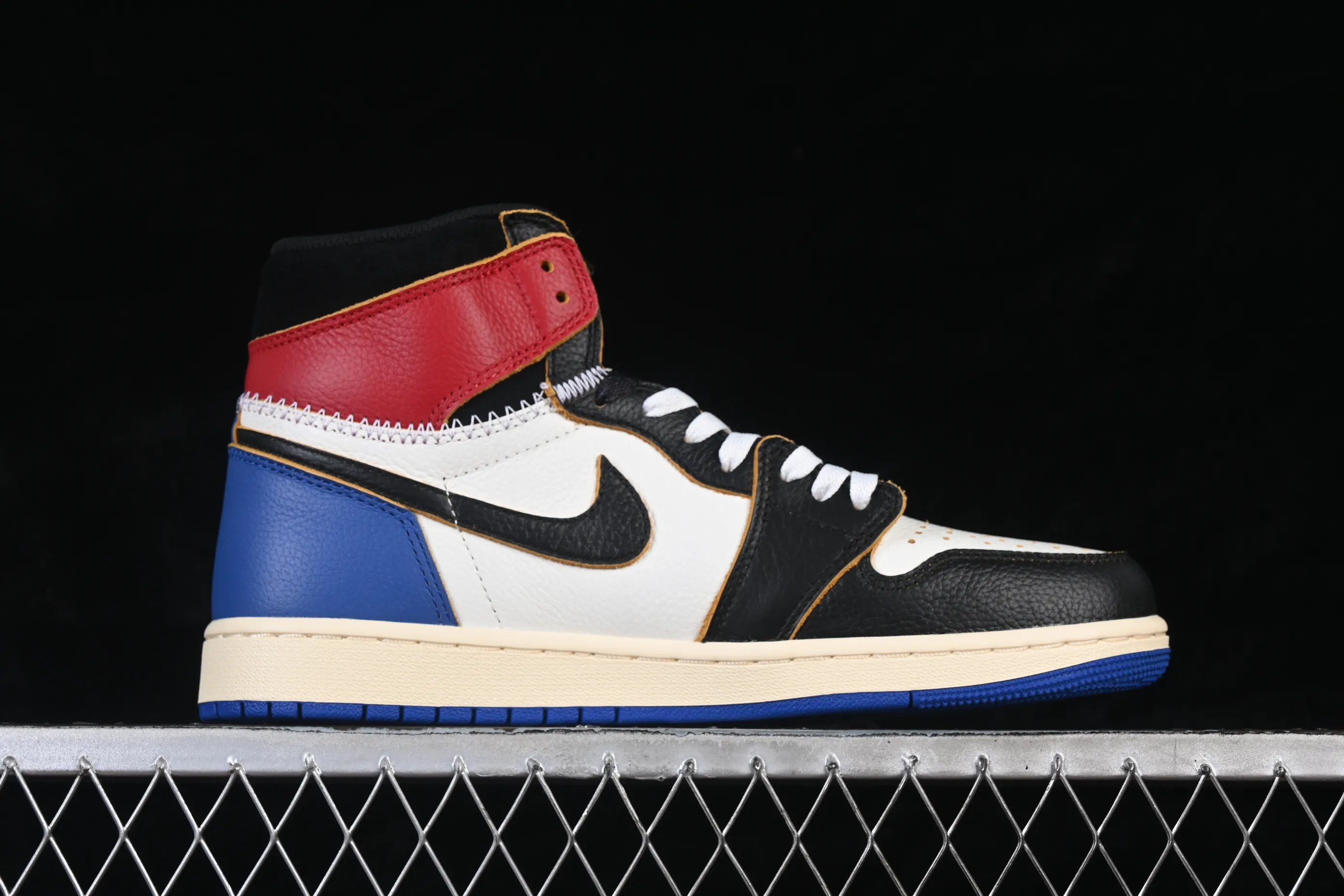 All categories Air Jordan Jordan series basketball shoes Air Jordan 1 High W version Frgmt x Union x AJ1 High OG SP "Top 3" AJ1 Joe 1 Fujiwara Hirota Lightning high-top basketball shoes IO7847-002